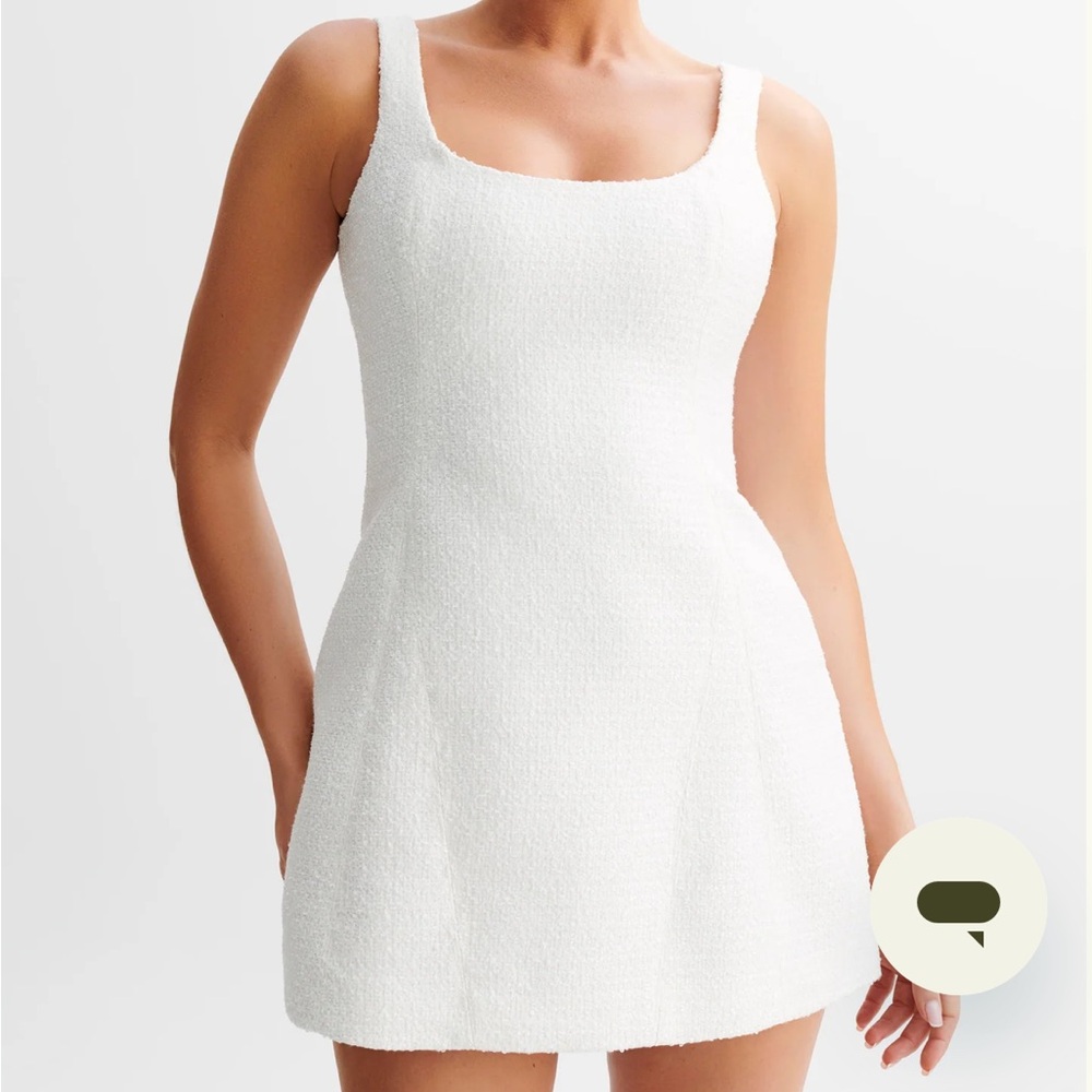 Meshki White Mini Dress